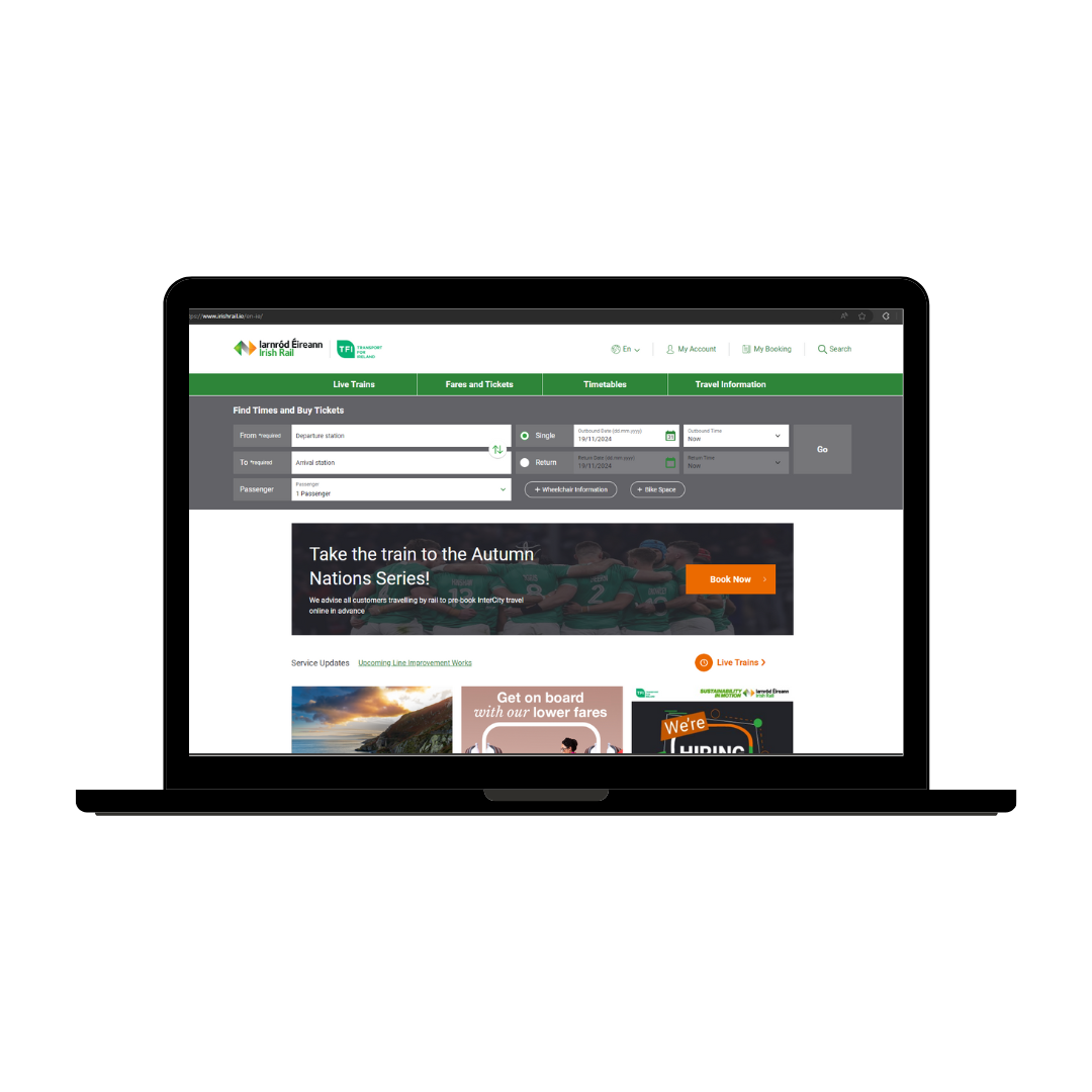 Irish Rail Travel