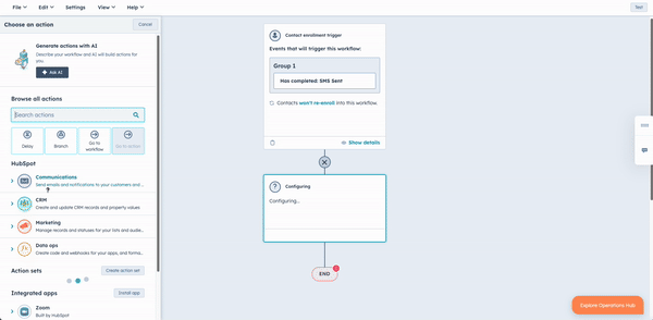 custom code actions ops hub HubSpot-2 custom code actions ops hub HubSpot-2