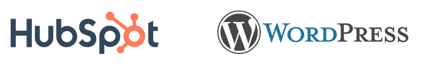 hubspot wordpress logo hubspot wordpress logo